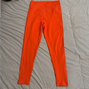 Girlfriend Collective Orange Leggings